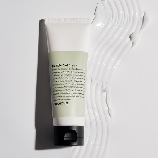 Cha Hong Flexible Curl Cream 120ml - K-Beauty hair care treatment for defined curls, available in two variants.