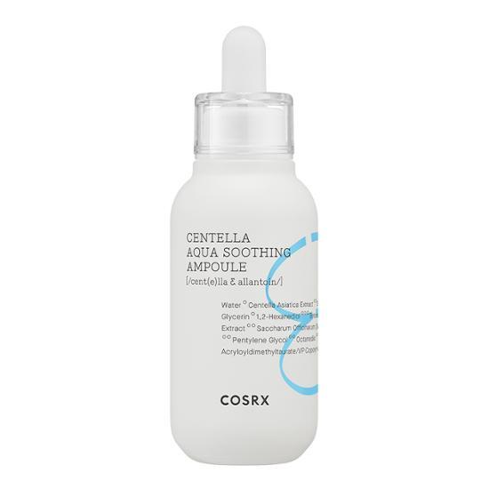 COSRX Hydrium Centella Aqua Soothing Ampoule 40ml - a hydrating skincare serum designed to soothe and nourish the skin, perfect for K-Beauty enthusiasts.