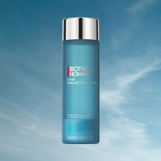 Biotherm Homme T-Pur Toner 200ml - Refreshing skincare toner for men, ideal for oily skin, part of the K-Beauty collection.