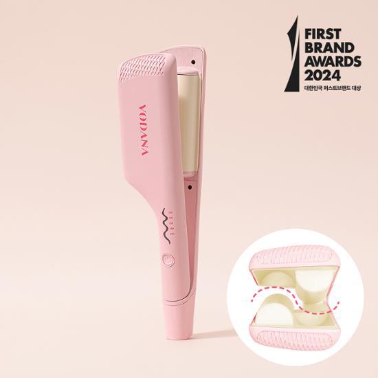 Bodyna Triple Flow Wave Curler 32mm Pink Vanilla