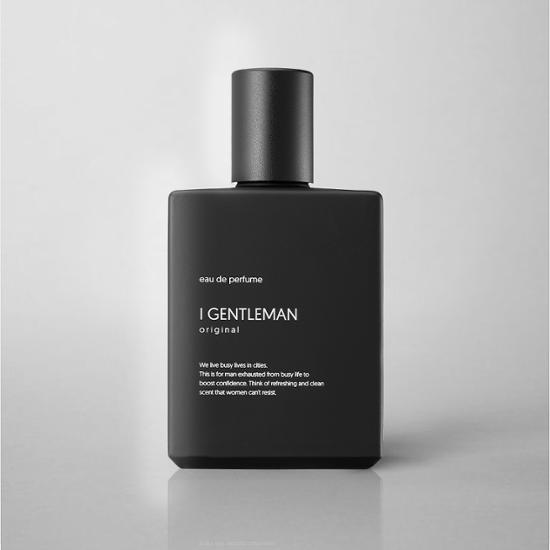 50ml Igentleman Eau de Parfum for men, available in three unique variants, showcasing K-Beauty fragrance in elegant packaging.