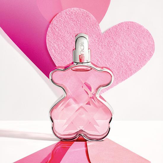 50ml Toss Love Me EDP fragrance bottle, a K-Beauty personal care product in elegant packaging.