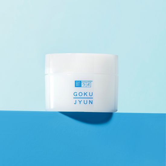 50ml Hada Labo Gokujyun Cream - Hydrating skincare moisturizer from K-Beauty, perfect for enhancing skin's moisture.