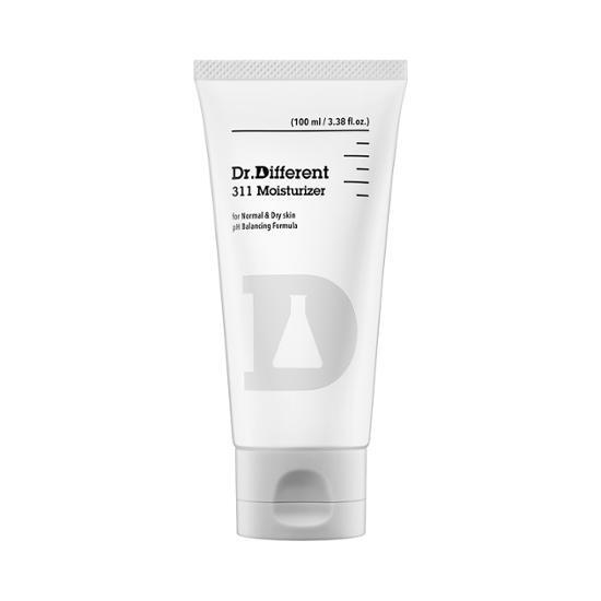 Dr. Different 311 Moisturizer 100ml - K-Beauty skincare product for hydration and nourishment.