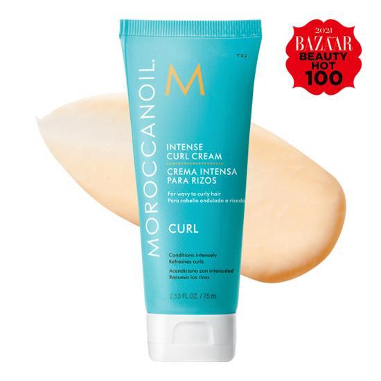 Moroccanoil Intense Curl Cream 75ml - Nourishing hair care product designed to define and enhance curls, suitable for all hair types.