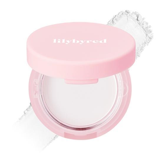 Compact powder from Lilybyred designed to control sebum, featuring a sleek packaging with the brand's logo.