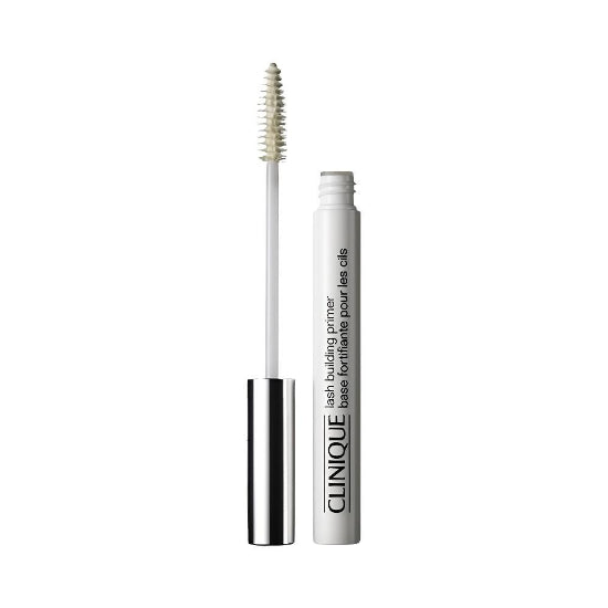 Clinique Lash Building Primer in sleek packaging, designed to enhance and define eyelashes.