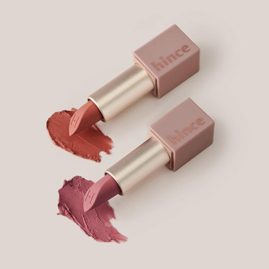 Hince Mood Enhancer Matte in Indicate - A sleek, vibrant lip product from the hince brand, showcasing a modern matte finish.
