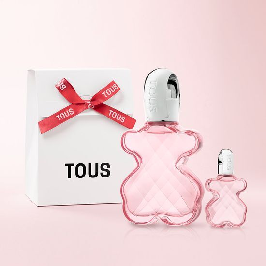 30ml Toss Love Me EDP fragrance bottle with miniature included, featuring K-Beauty design and elegant packaging.