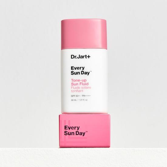 Dr. Jart+ Every Sunday Tone-Up Sun Fluid 30ml - K-Beauty skincare sun care product for enhanced skin tone and sun protection.