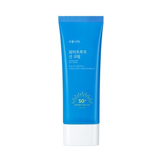 Plant Nation Waterproof Sun Cream 100mL - K-Beauty skincare product for sun care, offering effective sun protection.