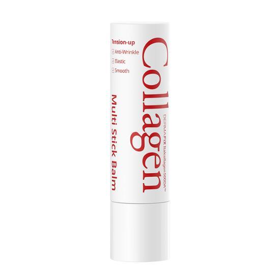 Dermafix Real Collagen Tension-Up Multi-Stick Balm - K-Beauty skincare product designed for enhancing skin elasticity and moisture.