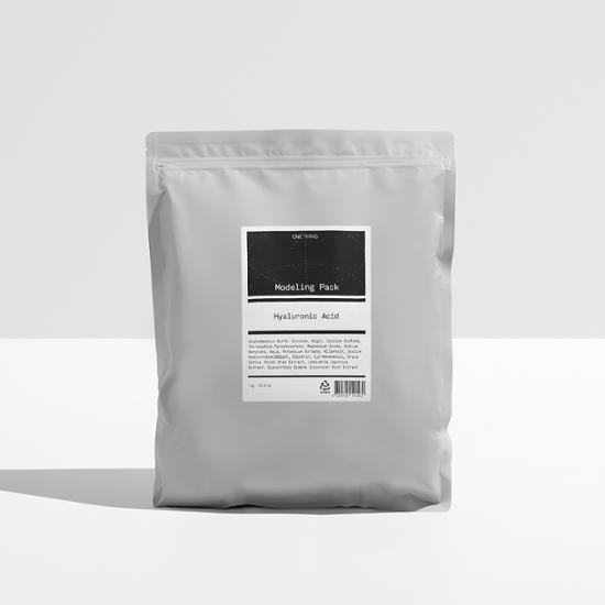 One Thing Hyaluronic Acid Modeling Pack 1kg for deep moisture in skincare, featuring K-Beauty formulation.