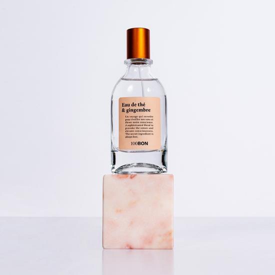 50ml bottle of Sseongbong Eau de Toilette and Ginger Eau de Cologne, featuring stylish packaging, representing K-Beauty fragrance.
