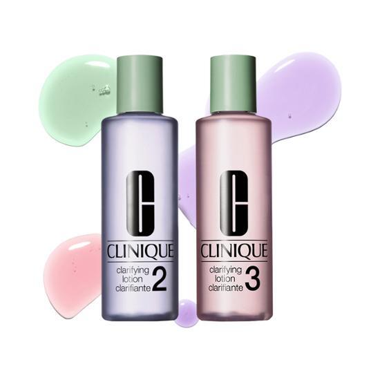 Clinique Clarifying Lotion Twice a Day Exfoliator 2/3, 200ml - Skincare toner for a radiant complexion, part of K-Beauty collection.