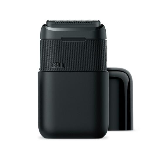 Brown Series X Razor M1012 Black - Portable men's beauty shaving tool for personal care.