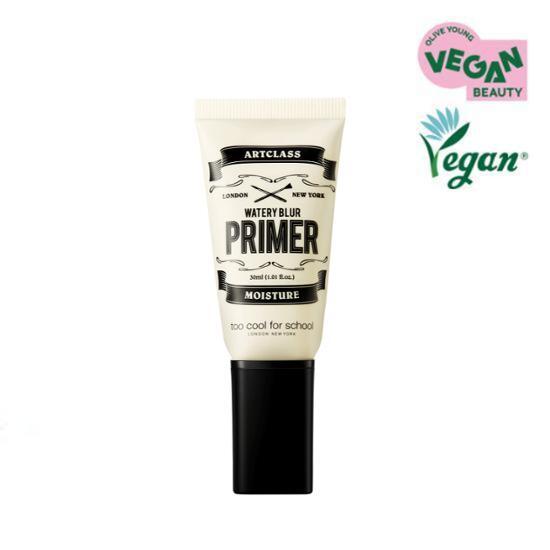 Too Cool For School Watery Blur Primer 30ml - lightweight makeup primer designed to create a smooth, blurred skin appearance.