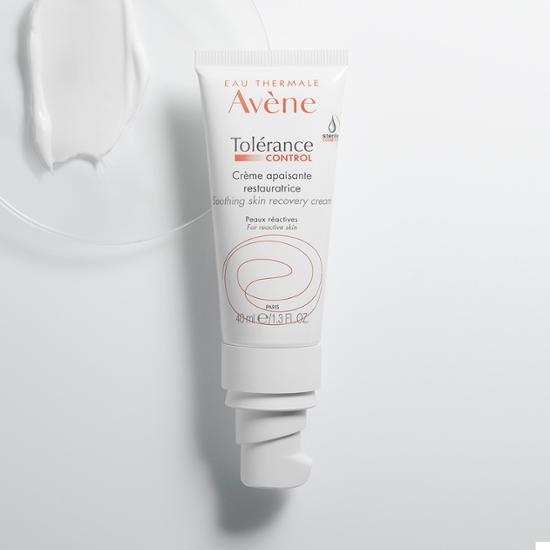 40ml Avene Tolerance Control Cream for sensitive skin - soothing moisturizer from K-Beauty for enhanced hydration and comfort.