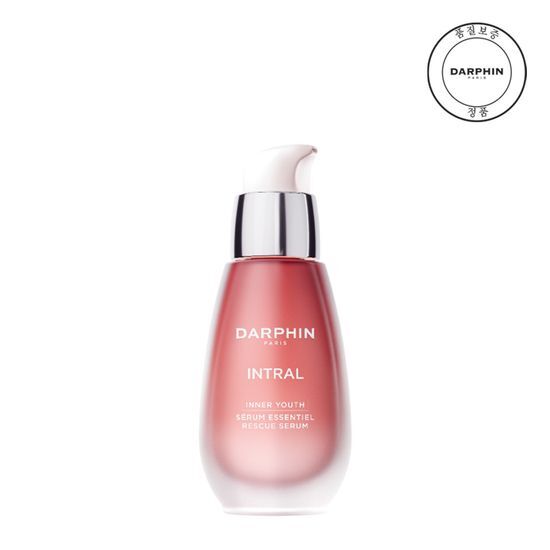 30ml Dalphin Intral Inner Youth Rescue Serum bottle, a K-Beauty skincare essence designed to rejuvenate and enhance youthful skin.