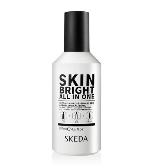 Skeda Skin Bright All-in-One 135ml - K-Beauty moisturizing skincare product for effective skin brightening.