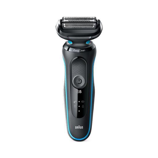 Braun Series 5 Electric Shaver 51-M1000s in mint color, designed for men's grooming and personal care.