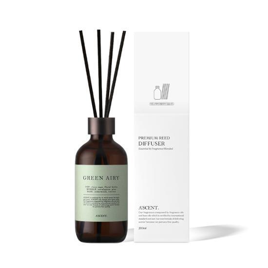Ascend Nature Diffuser in Green Airy, 200ml - A refreshing fragrance for personal care, perfect for enhancing your beauty routine.