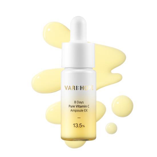 Berryhop Eight Days Pure Vitamin C Ampoule Expert 15g - K-Beauty skincare serum for radiant skin.