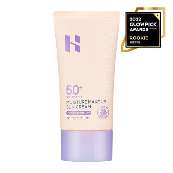 Holika Holika Moisture Makeup Sunscreen 60ml - K-Beauty skincare product offering sun protection and hydration.
