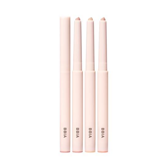BBIA Pia Last Powder Pencil Set in Peach Milk – three versatile pencil types for flawless makeup application.