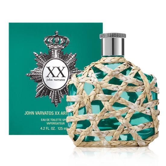 John Varvatos XX Artisan Teal EDT 125ml bottle for men, showcasing a stylish design, ideal for personal care and fragrance enthusiasts.