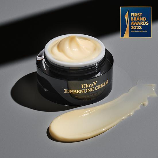 Ultra V Idebenone Cream 50ml - K-Beauty skincare moisturizer for radiant skin.