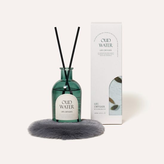 200ml W.DRESSROOM Life Diffuser Eau de Water fragrance bottle, showcasing K-Beauty elegance in personal care cosmetics.