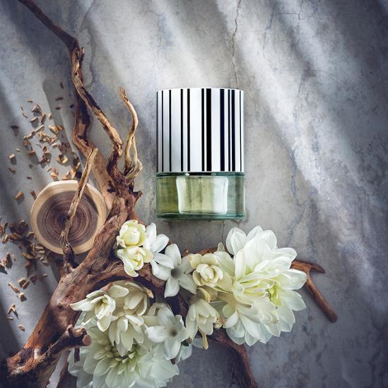 50ml bottle of NCP 301 Jasmine & Sandalwood Eau de Parfum, a K-Beauty fragrance featuring a blend of floral and woody notes.