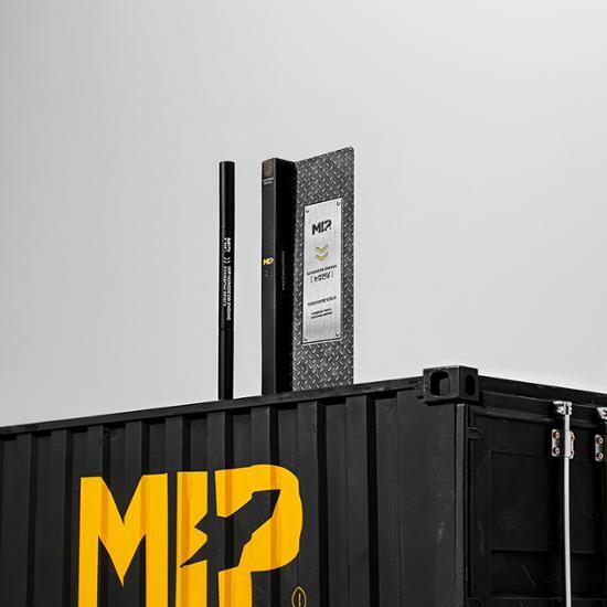 Nom Gray MIF Eyebrow Pencil 0.3g - Perfect for precise eyebrow shaping and filling.