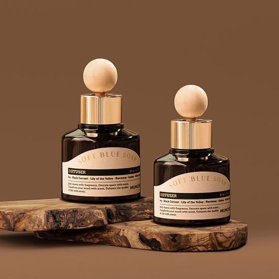 80ml Mumchit Biotox Car Diffuser in Marine Fresh Cotton scent, available in a 2-Pack, showcasing a refreshing fragrance option for personal care.