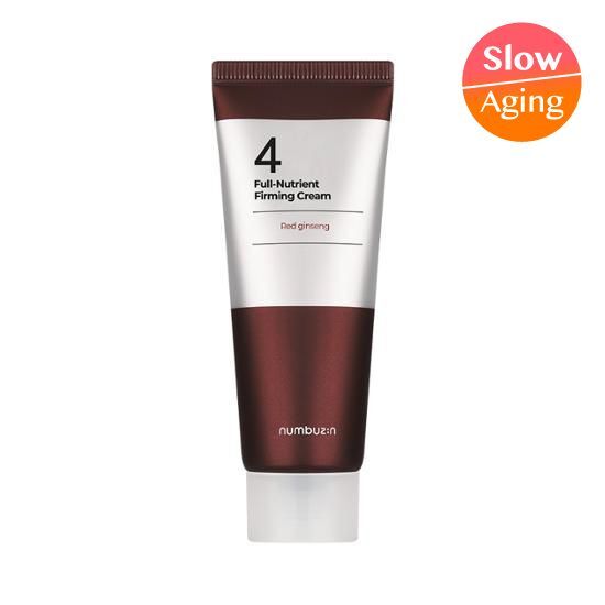 Numbers In No. 4 Firming Nourishing Coating Cream 60ml - K-Beauty skincare moisturizer for firming and nourishing the skin.