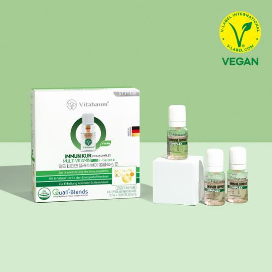 Alt text: Vitabaum Multi-Vitamin Plus V Complex 15 - 30 bottles for a 1-month supply, promoting overall health and wellness.