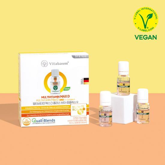 Vitabaum Multi-Vitamin Max D Plus V Complex 9 - 30 Bottles, 1 Month Supply