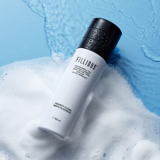 Philidus Perfect Clean Men's Cleanser 150ml - K-Beauty body cleanser designed for men's skincare, offering a fillerless formula for effective cleansing.