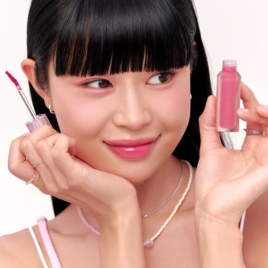 Alt text: Peripera Water Bear Tint in shade 07 Cool Neungdo Garden, showcasing a vibrant and trendy lip tint for a fresh look.