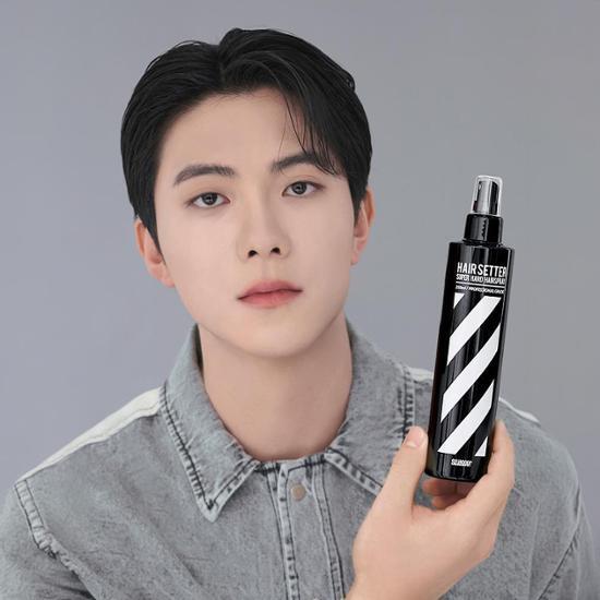 Swagger Hair Setter Super Hard Spray Double Pack 250ml for Men - K-Beauty Styling Product