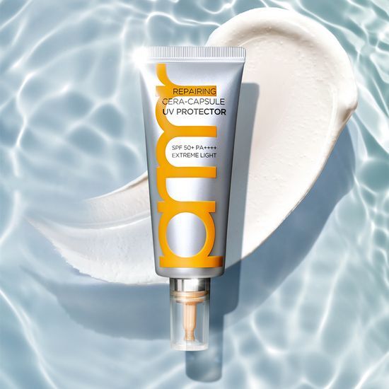 Primera Repairing Serum Capsule UV Protector 40ml for skincare, ideal for sun care, featuring K-Beauty formulation.