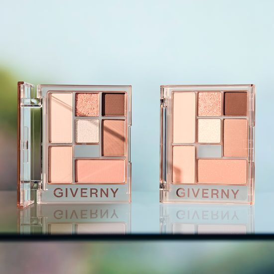 Giverny Nuance G Eye Palette featuring three shades in the 02 Gracie Châtelaine color combination, ideal for creating versatile eye looks.