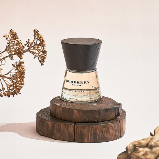 Burberry Touch for Women EDP 50ml fragrance bottle, elegantly designed, perfect for personal care and cosmetics.
