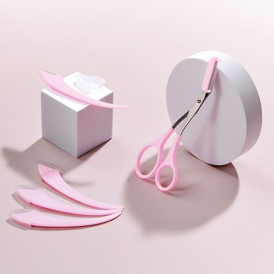 Merry Sod Neat Eyebrow Grooming Set - Essential beauty tools for precise eyebrow shaping and grooming, perfect for K-Beauty enthusiasts.