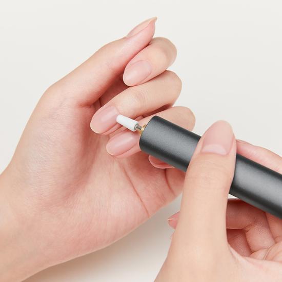 Close-up of Merry Sood Care Nail beauty tool, featuring a sleek design ideal for K-Beauty enthusiasts, categorized under Health & Beauty > Personal Care > Cosmetics.