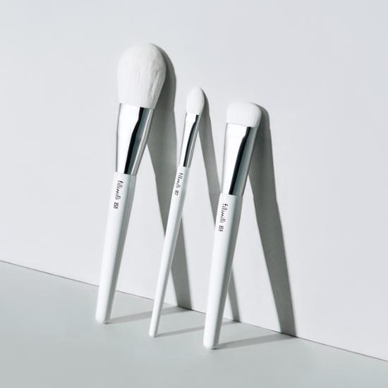 PhiliMili Shading Brush Set featuring precision brushes for enhancing the nose, chin, and hairline, ideal for K-Beauty makeup enthusiasts.