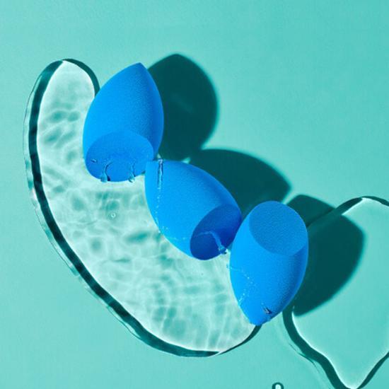 PhiliMili Moisture Puff (3P) - Set of three beauty makeup tools for flawless application, perfect for K-Beauty routines.