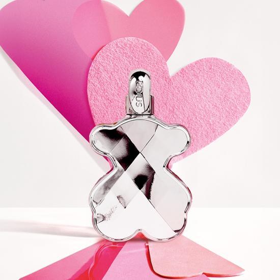 50ml Toss Love Me Silver Parfum fragrance bottle, showcasing K-Beauty elegance in health and beauty cosmetics.