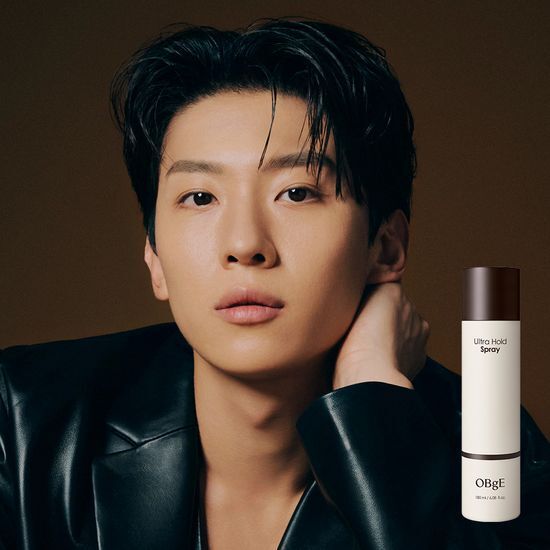 Objé Ultra Hold Spray 180ml - Men's styling product for long-lasting hold in K-Beauty.